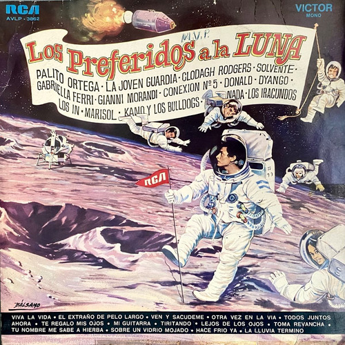 Vinilo Los Preferidos De La Luna-exitos Año1969/70 Ver Video