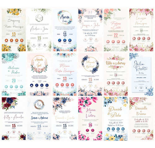 Convite Casamento Marsala Virtual Interativo + Presentes 30