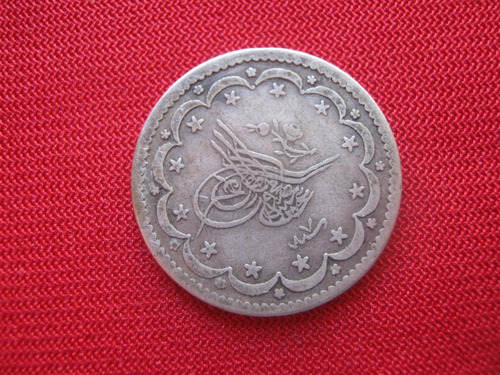 Imperio Otomano 5 Kurus 1845 Plata 