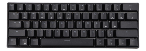 Teclado Mecánico Para Juegos, 61 Teclas, Soporte De Tres Mod