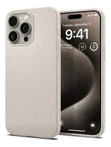Comprar Case Spigen Liquid Air iPhone 15 Pro Max ( Funda Premium) Color Titanio Natural Color