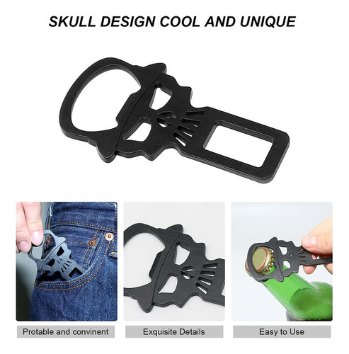 4 Piezas Clips De Cinturón Seguridad Abrebotellas Universal