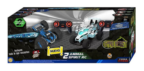 Vehículos Animal Spirit 1 Set Turbo Intrepid Color BLNCO AZUL