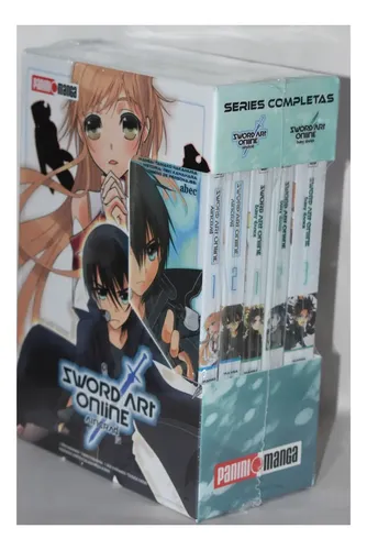 Sword Art Online Boxset, De Reki Kawahara. Editorial Panini