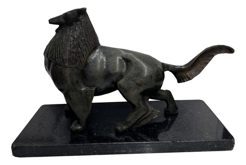 Alfredo Ceschiatti, Leão Mitológico Em Bronze 19x30x09cm B8 (Usado)