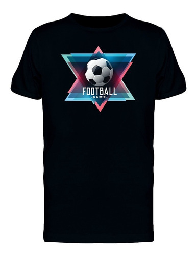 Fútbol, Diseño Animado Camiseta De Hombre