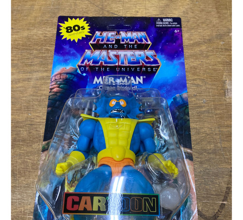 Mer Man Cartoon Masters Universe Motu Mattel Original Nuevo