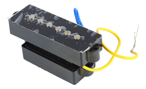Bajo Eléctrico De Metal Portátil Abierto De 5 Cuerdas Guitar