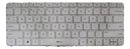 Teclado Hp Spectre 13-4103dx 13-4105dx 13-4110dx Cor Compare Tecla Enter Idioma Leia A Descrição