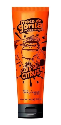 Cera Gel Citrus Para El Cabello Moco De Gorila 100 G