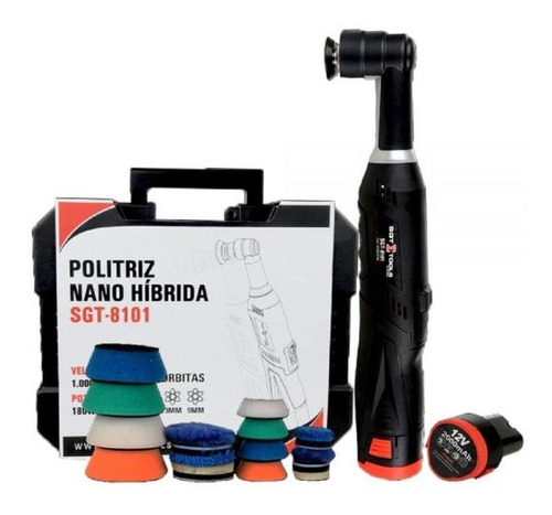 Politriz Nano Híbrida 12v 180w Sgt-8101 Sigma Tools Bivolt N/a