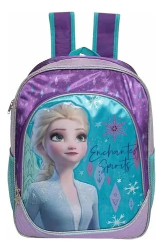 Mochila Escolar Primaria Frozen Elsa Enchanted Spirits Original Ruz ®