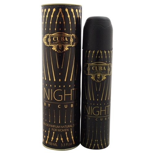 Cuba Night Eau De Parfum Spray Para Las Mujeres 3.3 Oz