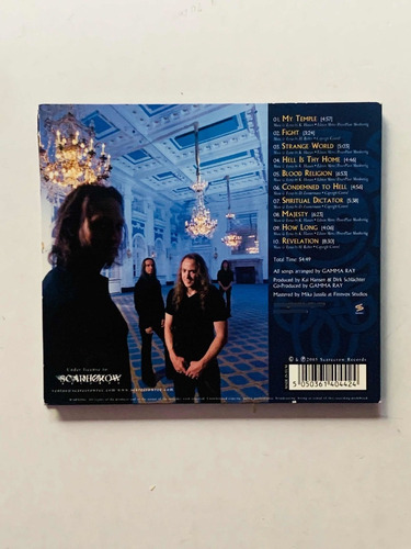 Gamma Ray. Majestic. Cd (Usado)