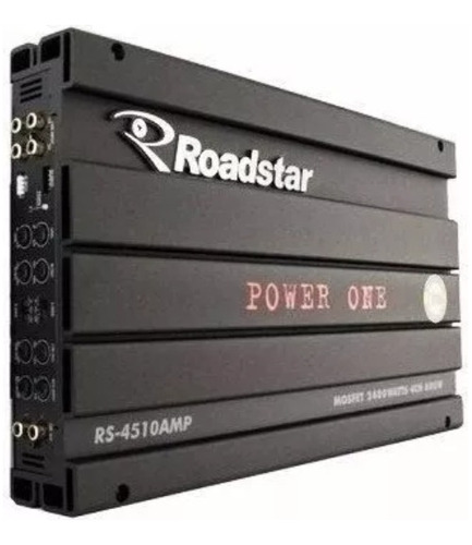 Módulo Roadsta Rrs-4510 Power One 2400w  720rms 4ch Mosfet