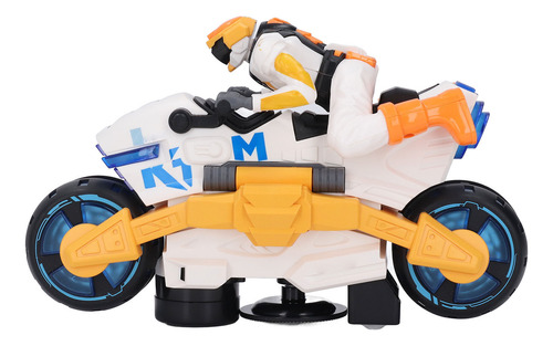 Motocicleta Acrobática Que Transforma La Música Y Gira 360 G