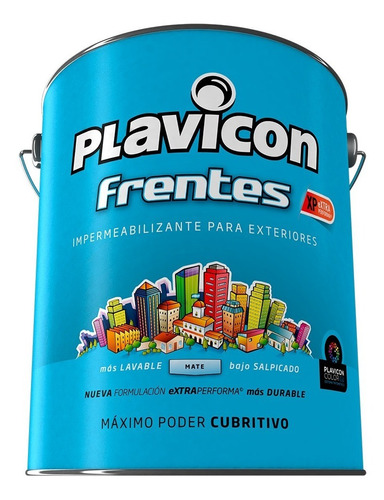 Plavicon Frentes Xp Impermeable Calidad Premium Color 5kg