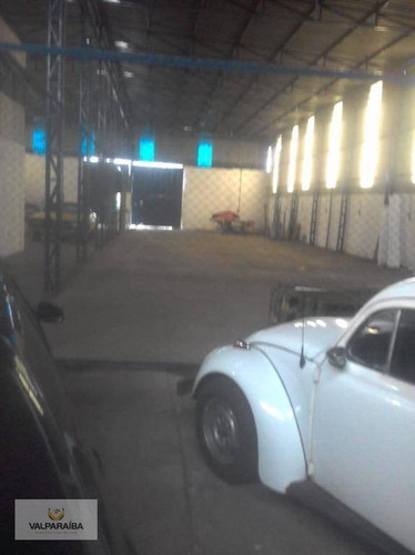 Imagem 4 de 5 de Galpão Para Alugar, 1000 M² Por R$ 14.000,00/mês - Jardim São Vicente - São José Dos Campos/sp - Ga0013