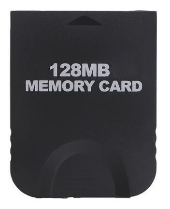 Memoria Genérica 128 Mb Compatible Gamecube Wii Negra