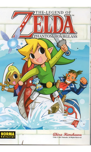The Legend Of Zelda Phantom Hourglass Akira Himekawa