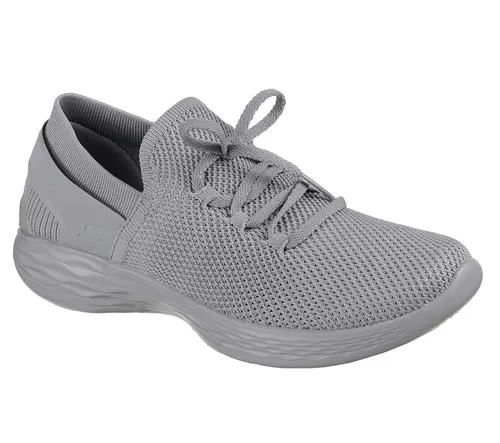 Zapatilla Skechers Mujer Spirit Gray | Cuotas sin interés