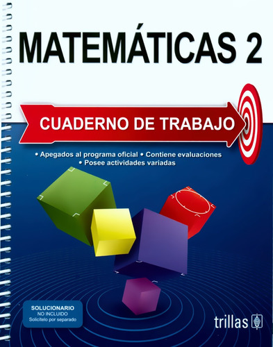 Matemáticas 2 Secundaria, De Felipe Castro Pérez Y Ana Cristina Vargas Medina., Vol. 2. Editorial Trillas, Tapa Blanda En Español