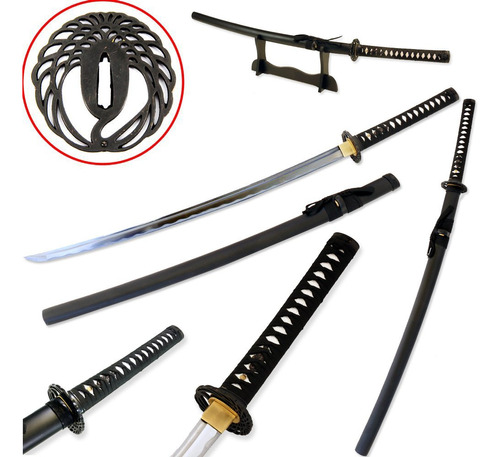 Espada Katana Samurai Tradicional Japonesa Hecha A Mano Afil