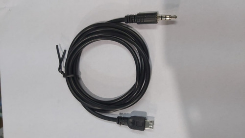 Cable Armado Plug 3,5 Stereo 4 Vias A Usb Micro 1 Metro Arwe