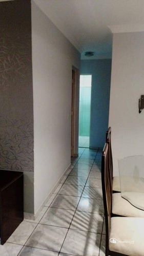 Apartamento Com 2 Dormitórios À Venda, 54 M² Por R$ 225.000,00 - Jardim Santo André - Santo André/sp - Ap0602