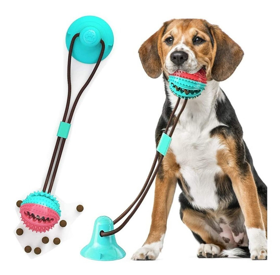 WEPO Perros juguete kauspielzeug Inteligencia de juguete de Juego de 3 con pelota centrifugado I kauball I kauknochen L kauring L Dental pelota L Topo L de caucho natural para cachorros y