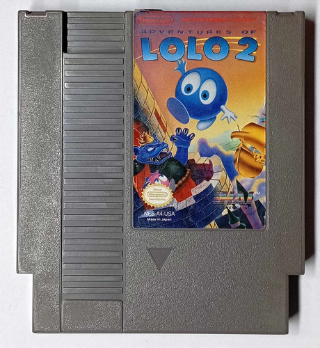 Adventures Of Lolo 2 Nintendo Nes Cartucho Rtrmx Vj