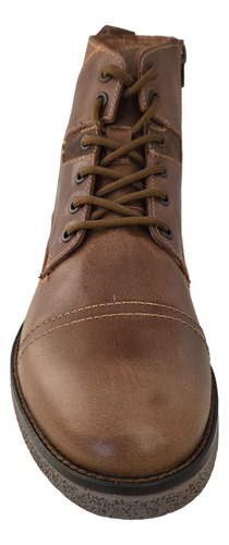 Botas Botines Hombre Vestir Christian Gallery 3801-1pg Cafe