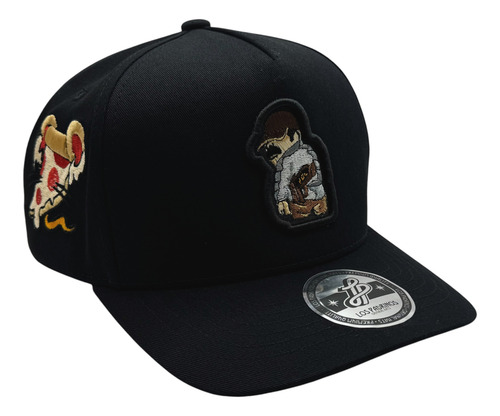 Gorra Chapo Guzman 701 Premium Negro/camuflaje Rojo Unitalla
