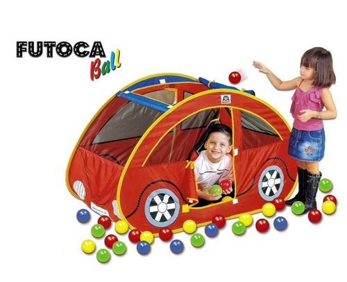 Toca Barraca Futoca Ball Com 150 Bolinhas Brinquedo Infantil