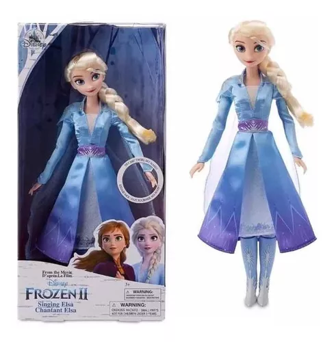 Boneca Frozen 2 - Cantora Elsa - Bonecas - Compra na