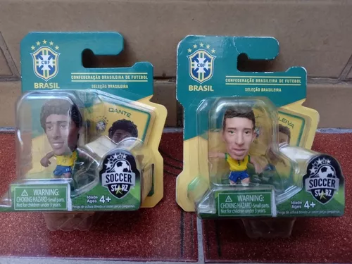 Boneco Thiago Silva Brasil - SoccerStarz