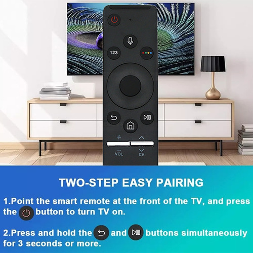 Control Remoto Universal Genérico Para Smart Tv Samsung Voz