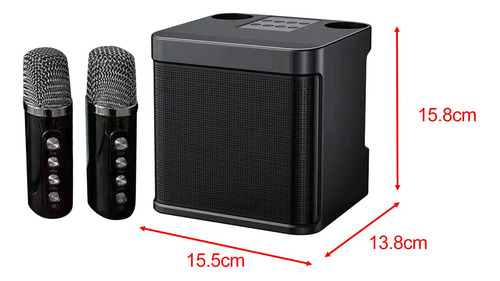 Máquina De Karaoke, Altavoz Portátil Bt Home Con
