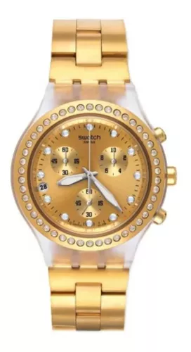 Reloj Swatch Dorado | MercadoLibre 📦