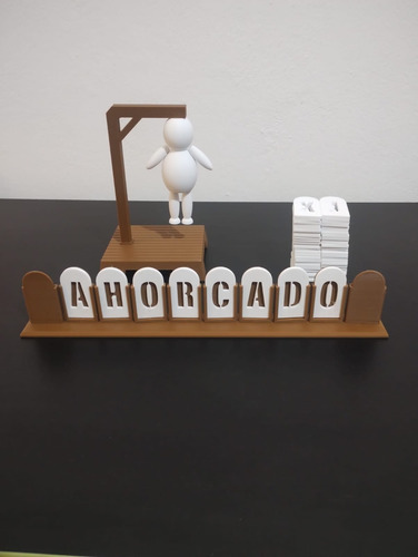 Juego De Mesa El Ahorcado Con Iman Premium