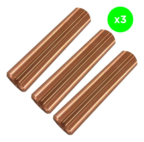 Kit X3 Repuesto Cobre Ionizador Solar Gadnic Ioni0002 100mm