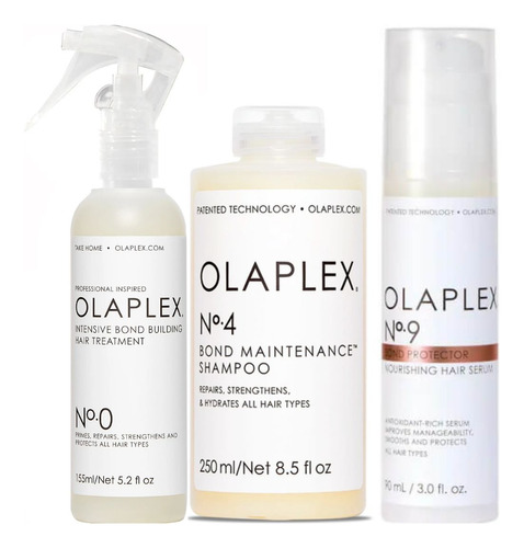 Kit Olplex Shamp+acond+termopro - mL a $1480