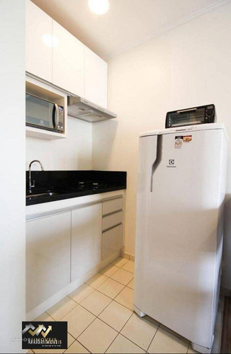 Imagem 13 de 30 de Flat Com 1 Dormitório Para Alugar, 32 M² Por R$ 3.850,00/mês - Moema - São Paulo/sp - Fl0018