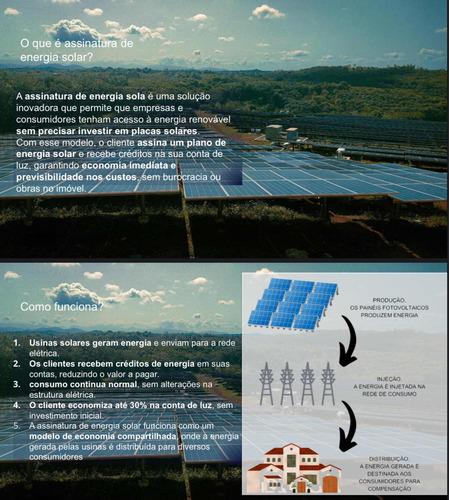 Assinatura De Energia Solar Xforce Promotora