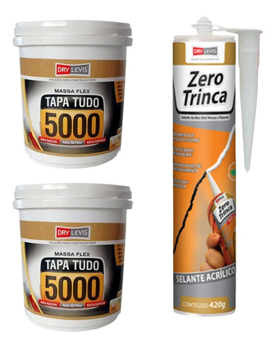 Massa Tapa Tudo De 340g (2) + Bisnaga 420g Zerotrinca (1)