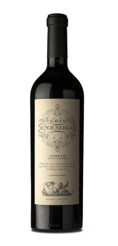 Vino Tinto Gran Enemigo Cabernet Franc Agrelo 750ml