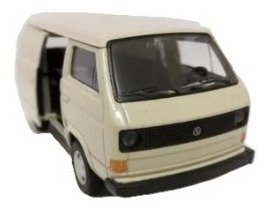 Miniatura Volkswagen Van T3 Furgão Bege 1:38 Aprox. Raro