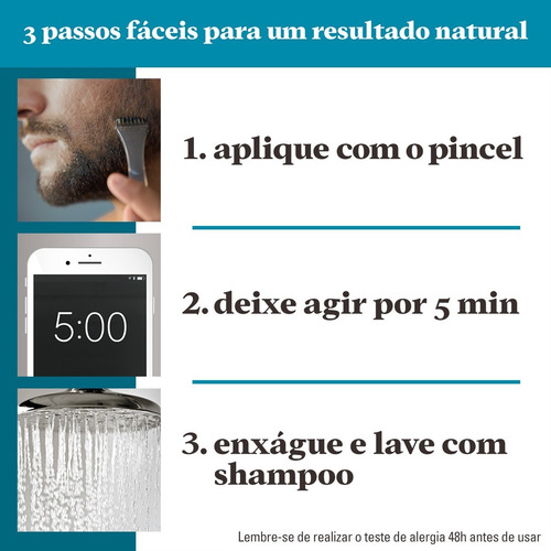 Imagem 9 de 10 de Grecin 5 Color Gel Barba E Bigode Preto M-110 28g