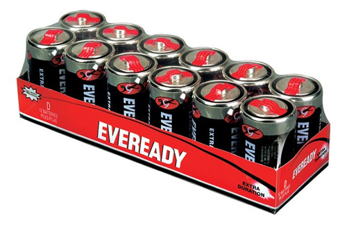 Pila Convencional Eveready Extra Duración X12un / Superstore