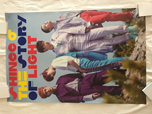 6 Posters Oficiales De Shinee Jonghyun Taemin Kpop (Usado)